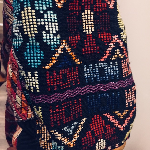 Nena & Co CDB GUATEMALA HUIPIL BACKPACK OOAK - Picture 4 of 5